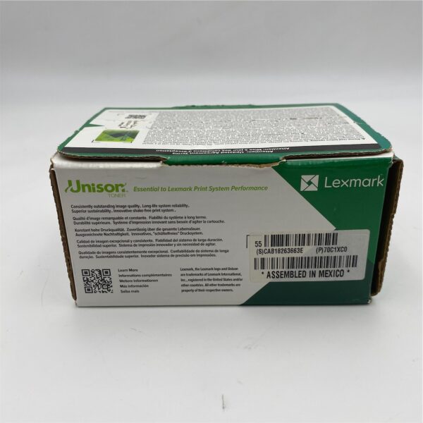 Lexmark 70C1XC0 Cyan Extra High Yield Return Program Toner 70C1XC0 - Image 3