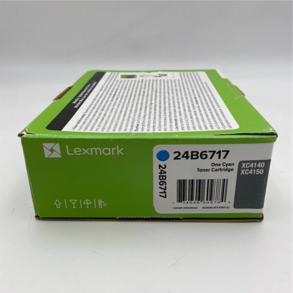 Lexmark 24B6717 Cyan Toner Cartridge 24B6717 - Image 2