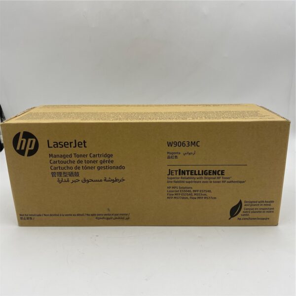 HP Magenta Managed LJ Toner Cartridge W9063MC