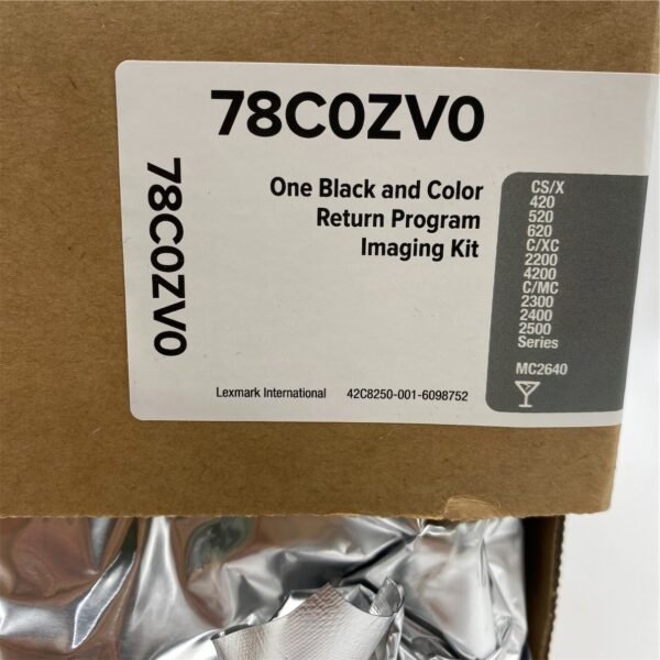Lexmark 78C0ZV0 Black and Color Return Program Imaging Kit 78C0ZV0 - Image 2