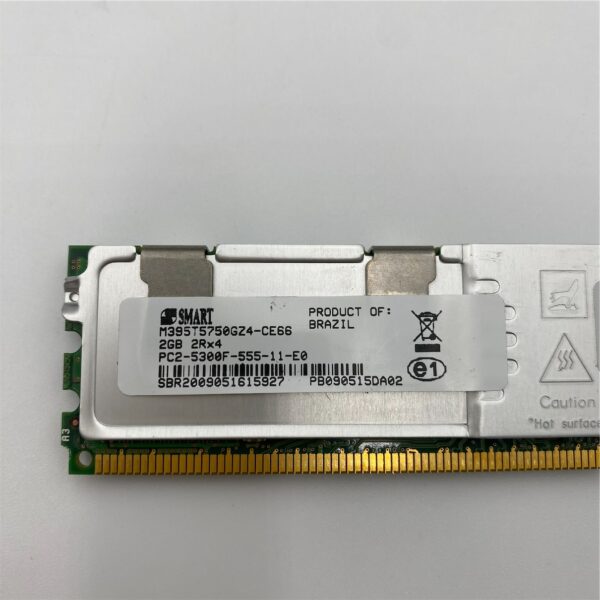 Smart 2GB PC2-5300F DDR2-667 2RX4 ECC M395T5750GZ4-CE66 - Image 5