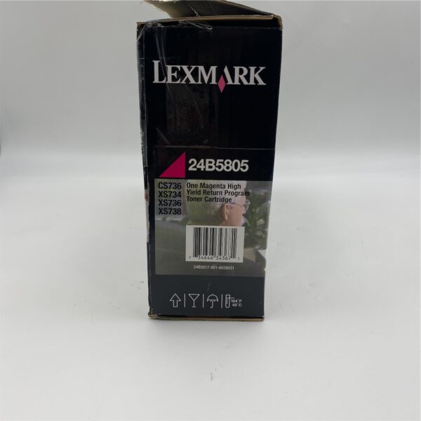 Lexmark 24B5805 Magenta Toner 24B5805 - Imagen 3
