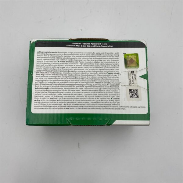 Lexmark 70C1XY0 Yellow Extra High Yield Return Program Toner 70C1XY0 - Image 4