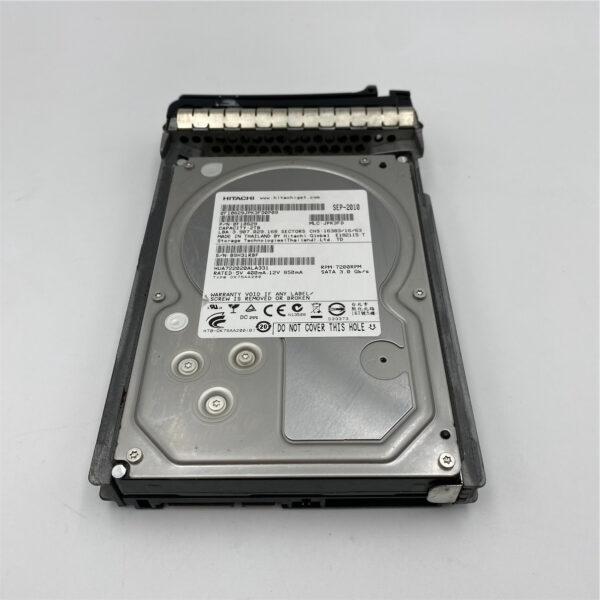 HITACHI 2TB 3G SATA 7.2K 3.5" LFF HDD HARD DRIVE "rusty" HUA722020ALA331 - Image 2