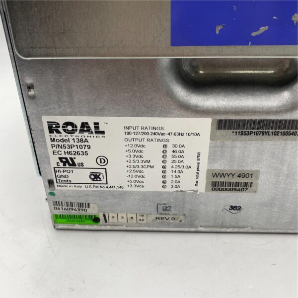 IBM 575 WATT POWER SUPPLY "scratches" 21P6417 53P2830 24L1400 53P1079 - Image 5