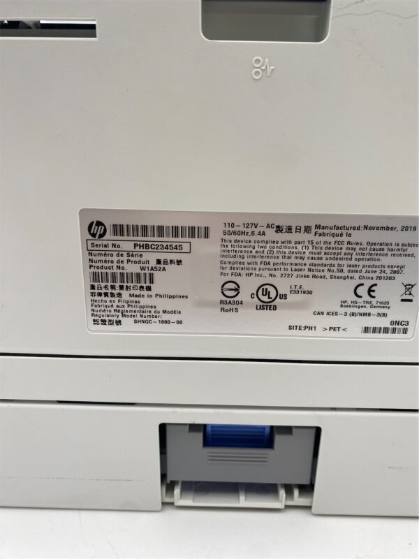 HP Laserjet Pro M404N Printer W1A52A-4545 - Image 5