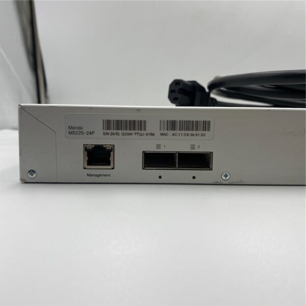 CISCO MERAKI MS225-24 *Claimed* MS225-24P-HW - Image 6