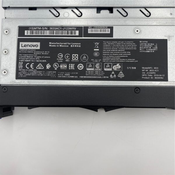 LENOVO SYSTEM X3250 M6 CTO NO RAM NO HDD NO PS  3633-AC1-CTO - Imagen 6