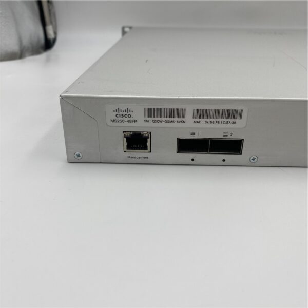 Cisco Meraki MS250-48FP Ethernet Switch W/PS *Claimed* MS250-48FP-HW - Image 4
