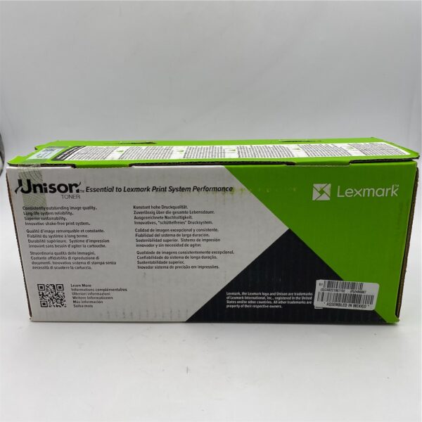 Lexmark 24B6887 Black Toner Cartridge 24B6887 - Imagen 3