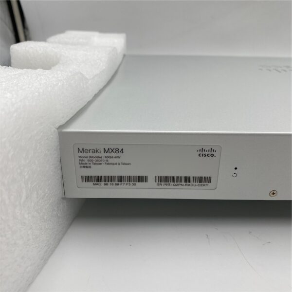 Cisco Meraki MX84-HW Managed Security Appliance *Claimed* MX84-HW - Image 6
