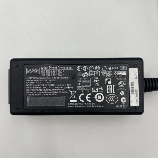 APD Power Adapter 30W Wyse 9Y62F - Image 3