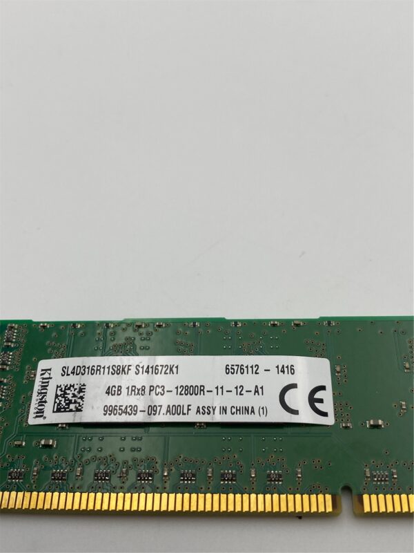 Kingston 4GB 1Rx8 PC3-12800R 9965439-097.A00LF - Image 4