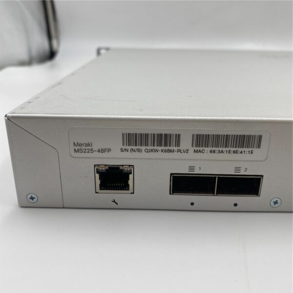 Cisco Meraki 48-Port PoE Cloud Managed Stack Gbit Switch *Claimed* MS225-48FP-HW - Image 3