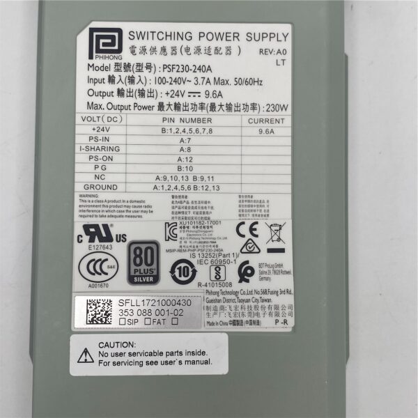 IBM TS4300 3555 Additional 300W Power Supply 1900-3555 3555-1900 - Image 5