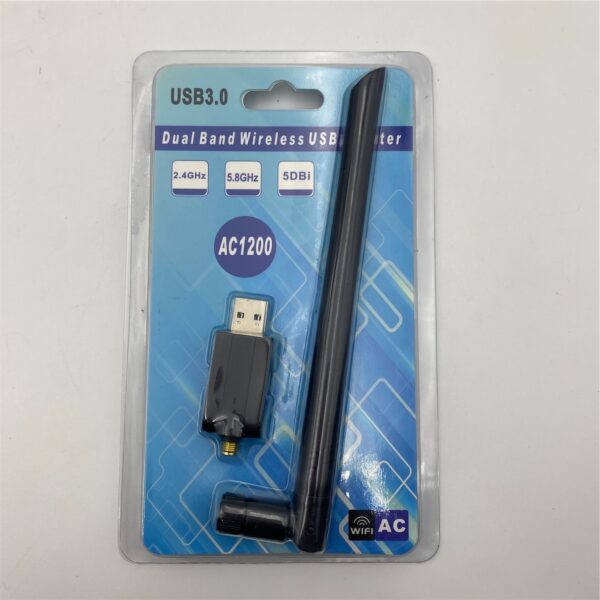 OEM AC1200 USB WIRELESS ADAPTER X001MV8L0X AC1200-5DBI X002BU3F91