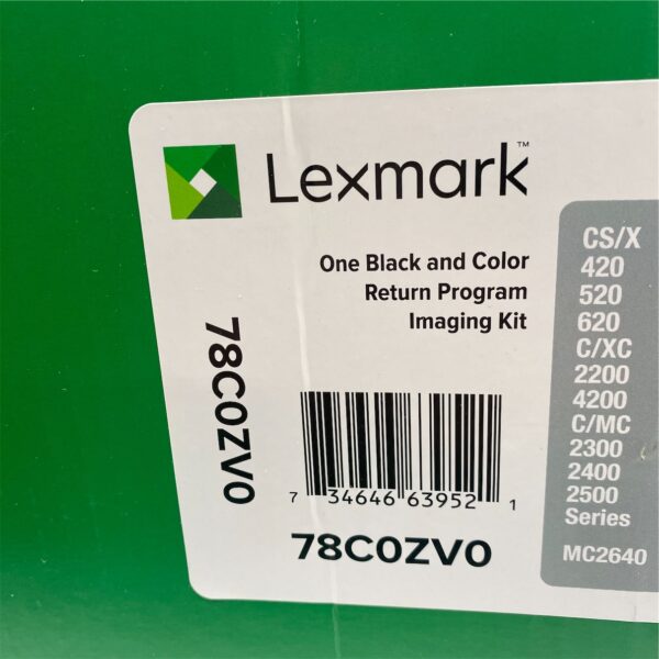 Lexmark 78C0ZV0 Black and Color Return Program Imaging Kit 78C0ZV0 - Image 5