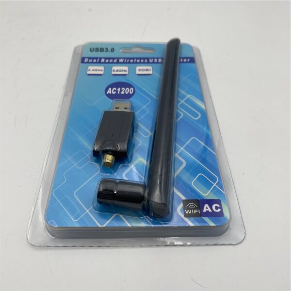 OEM AC1200 USB WIRELESS ADAPTER X001MV8L0X AC1200-5DBI X002BU3F91 - Imagen 2