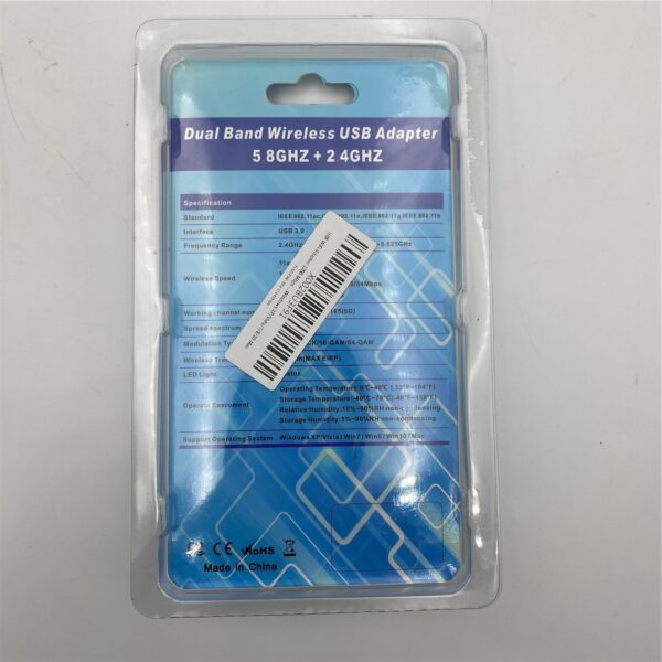 OEM AC1200 USB WIRELESS ADAPTER X001MV8L0X AC1200-5DBI X002BU3F91 - Imagen 3