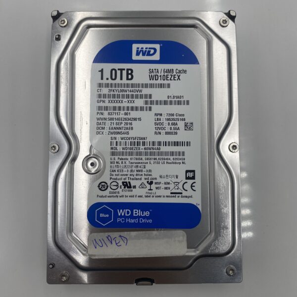 HP 1TB 3.5 SATA/600 7200rpm  64MB 837117-001