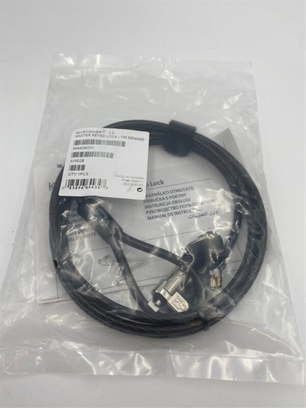 Kensington MicroSaver 2.0 Keyed Laptop Lock Master Keyed K64434WW