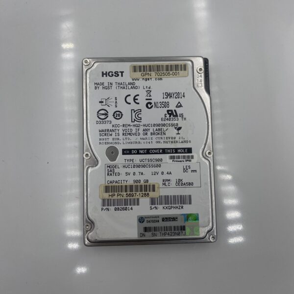 HP 3PAR 900GB SAS-600 10K 2.5 520FMT 742209-001