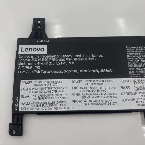 Lenovo BATTERY,11.25V,42Wh,3cell Date Code: 2023/10 5B11N51759 5B11D70895 - Image 5