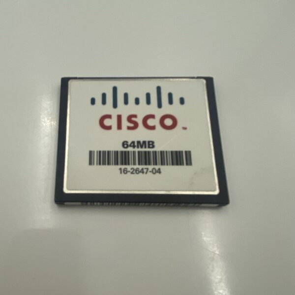 CISCO 64MB FLASH CARD 2800 SERIES 16-2647-04