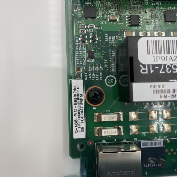 CISCO 2 PORT MULTIFLEX TRUNK VOICE/CLEARE 73-14505-09 NIM-2MFT-T1/E1 - Image 7