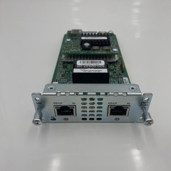 CISCO 2 PORT MULTIFLEX TRUNK VOICE/CLEARE 73-14505-09 NIM-2MFT-T1/E1