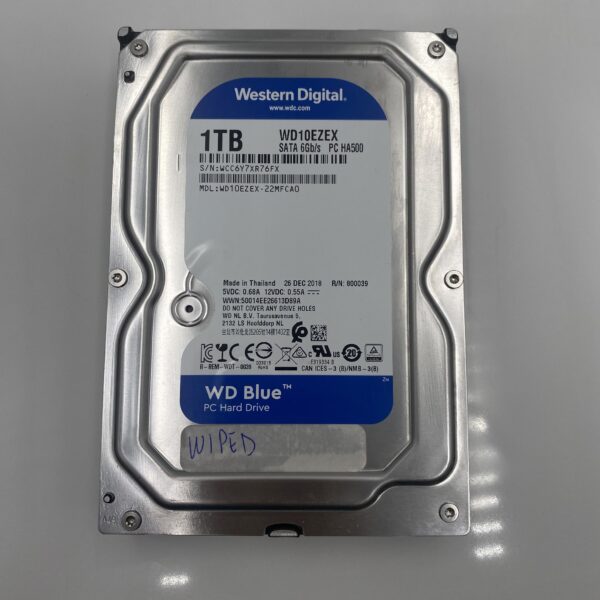 WESTERN DIGITAL 1TB 6G SATA 7.2K 3.5 LFF HD 03T7042 5H21C73441 WD10EZEX - Image 2