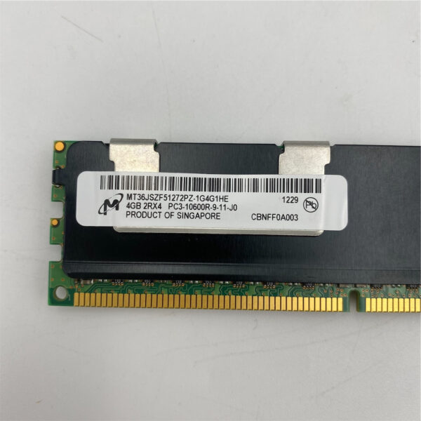 MICRON 4GB 2RX4 PC3-10600R SERVER RAM MT36JSZF51272PZ-1G4G1HE - Image 4