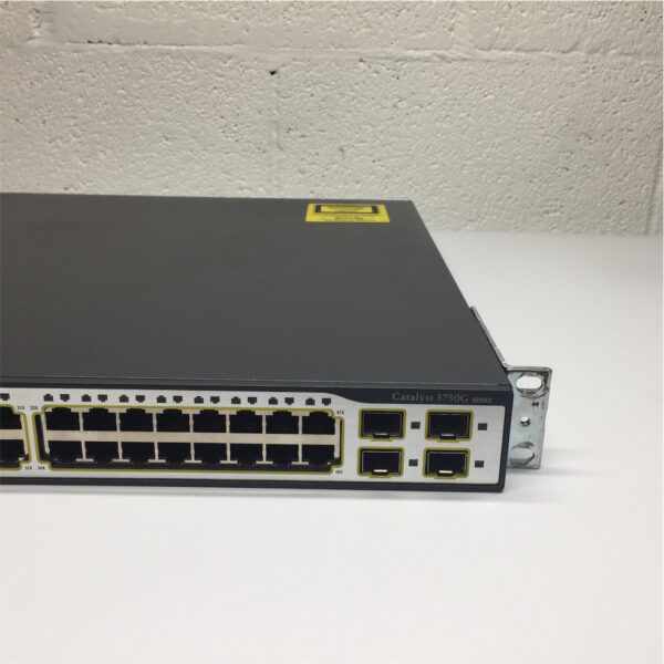 Cisco 3750G Series 48-Port Gigabit Switch w/ Rack Ears WS-C3750G-48TS-E - Image 7