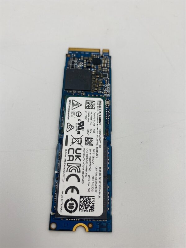 Lenovo 512GB SSD M.2 2280 PCIe3x4 02HM119 00UP707 00UP689 00UP642 01LX201 - Imagen 3