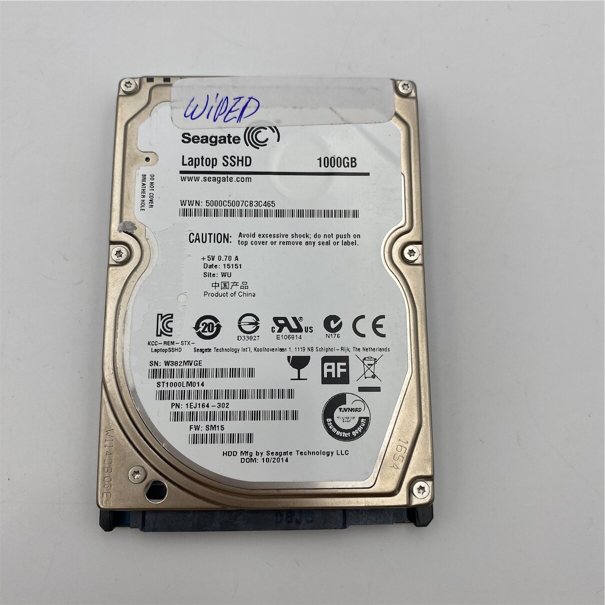 SEAGATE Seagate SSHD 1TB 64MB Cache 2.5" SATA 6.0Gb 1EJ164-302
