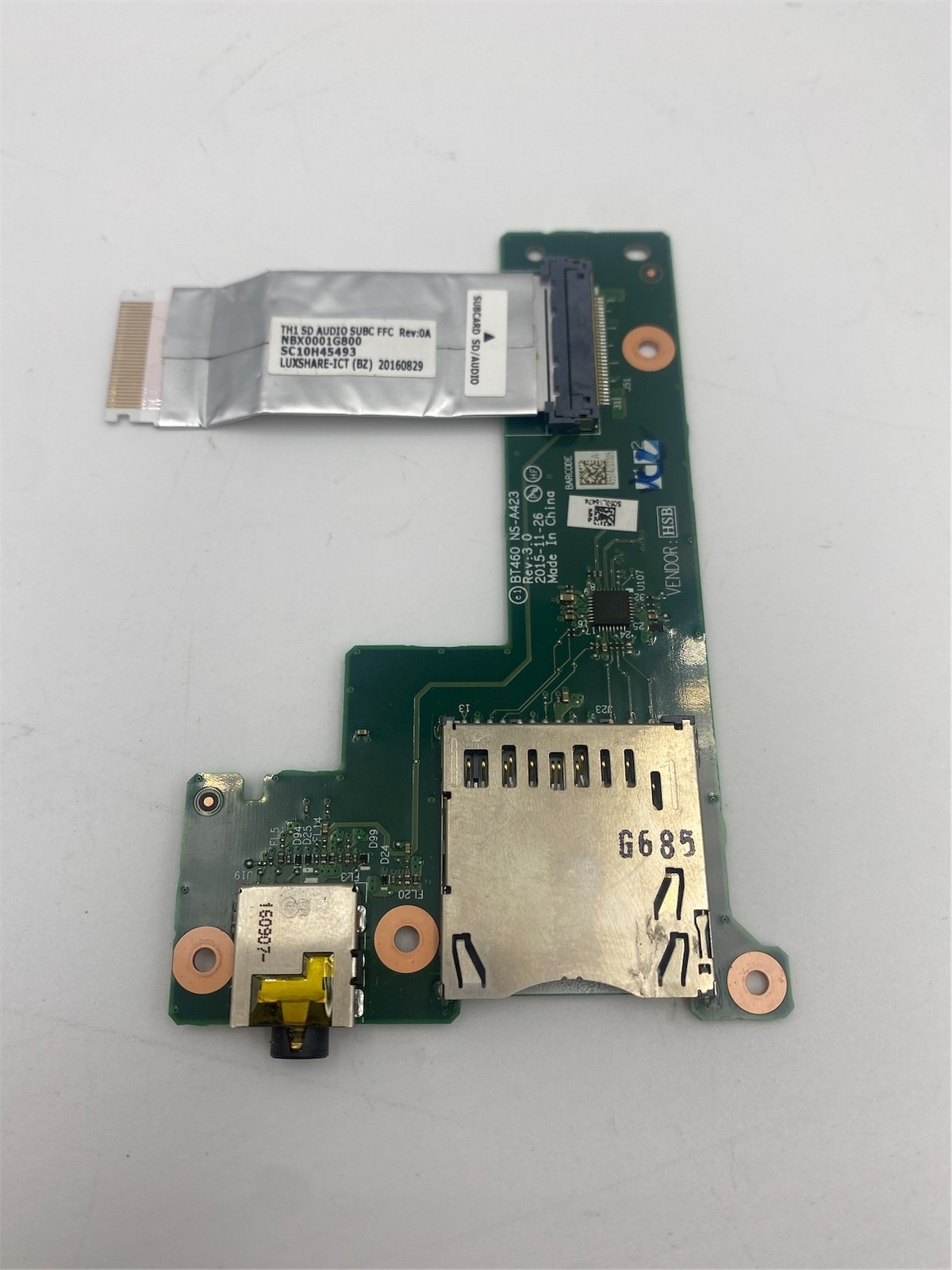 Lenovo Subcard,SD/Audio,Nokia 00UR952 01LV497