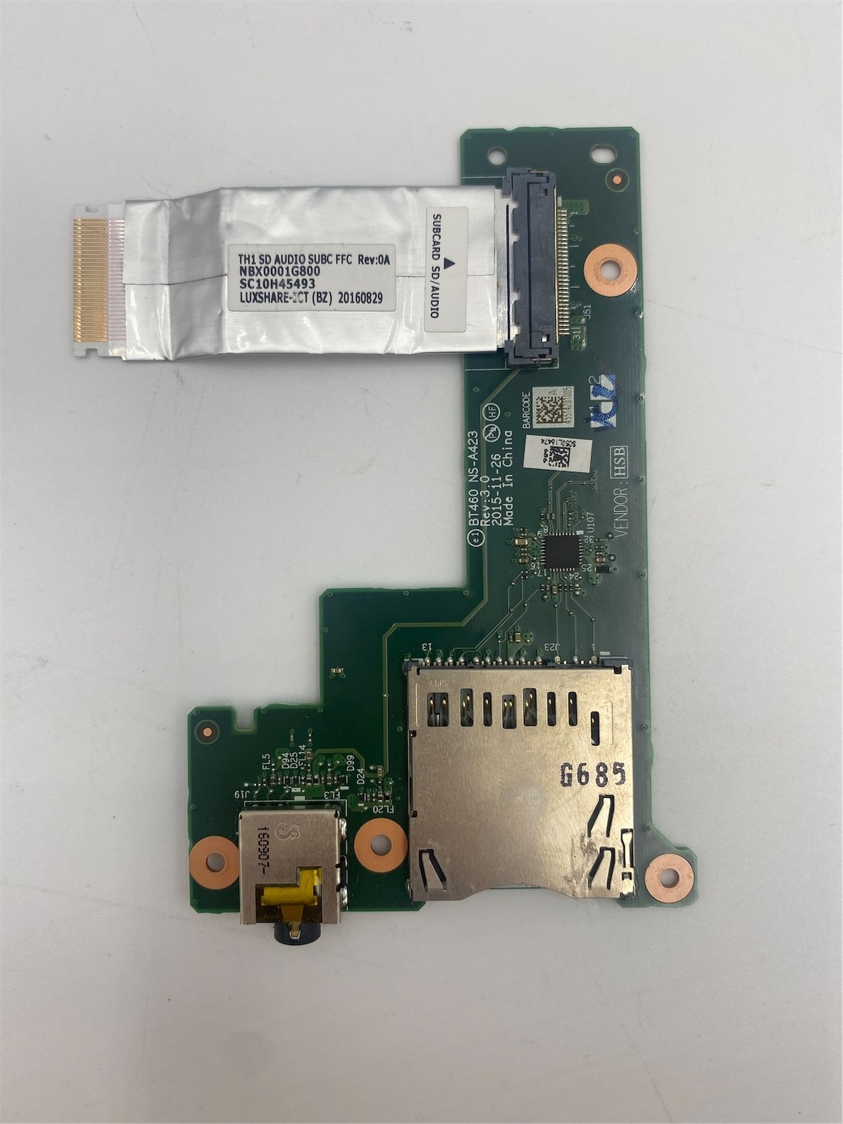 Lenovo Subcard,SD/Audio,Nokia 00UR952 01LV497 - Image 2