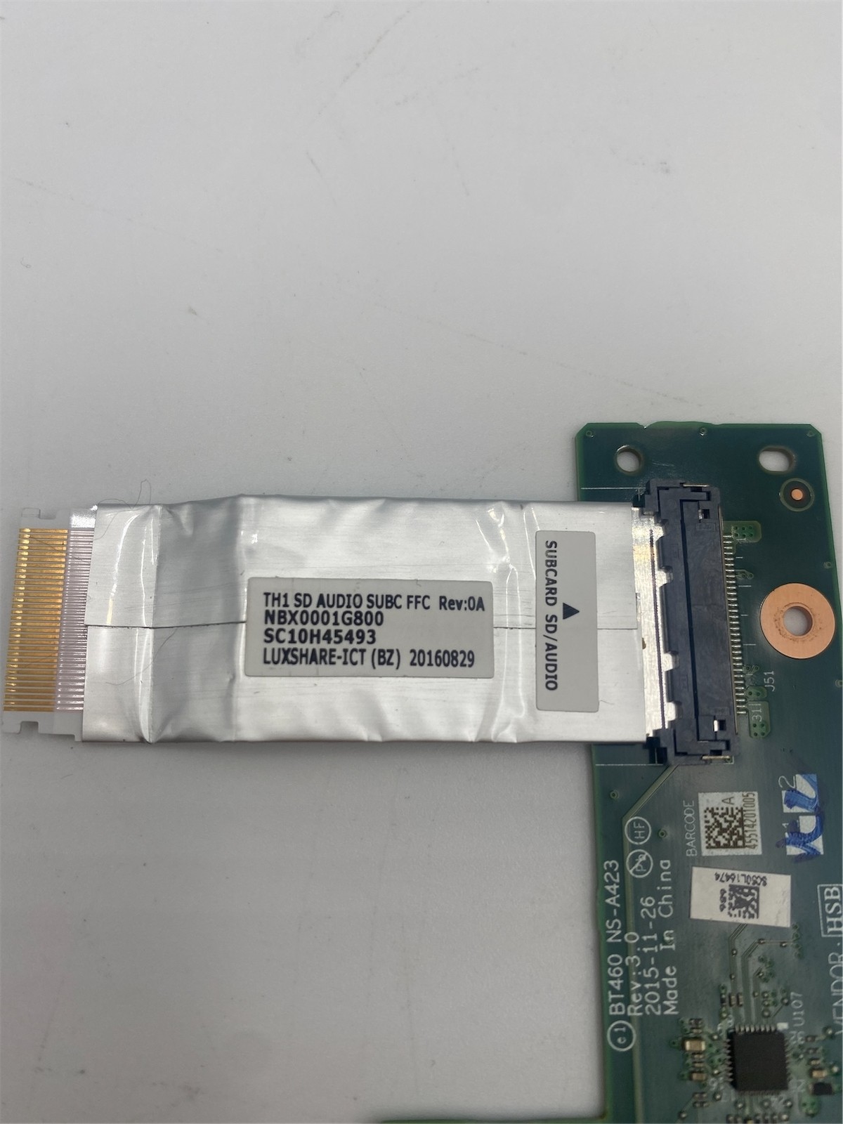Lenovo Subcard,SD/Audio,Nokia 00UR952 01LV497 - Image 4