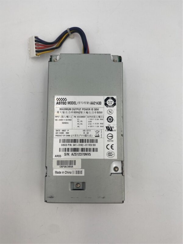 CISCO 50W POWER SUPPLY FOR 1800 SERIES 341-0182-01 - Image 4