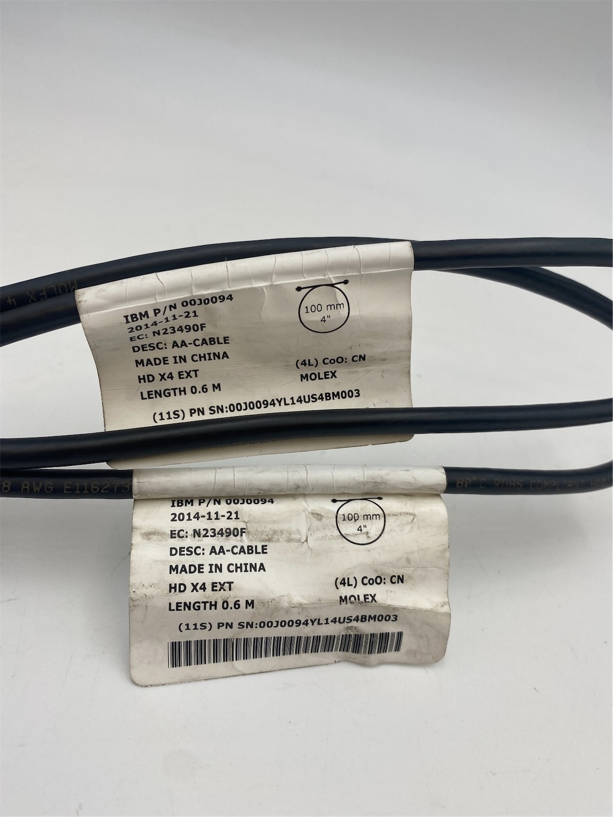 IBM HD SAS AA CABLE - .6 METER 01DC675 5918 00J0094 - Image 3