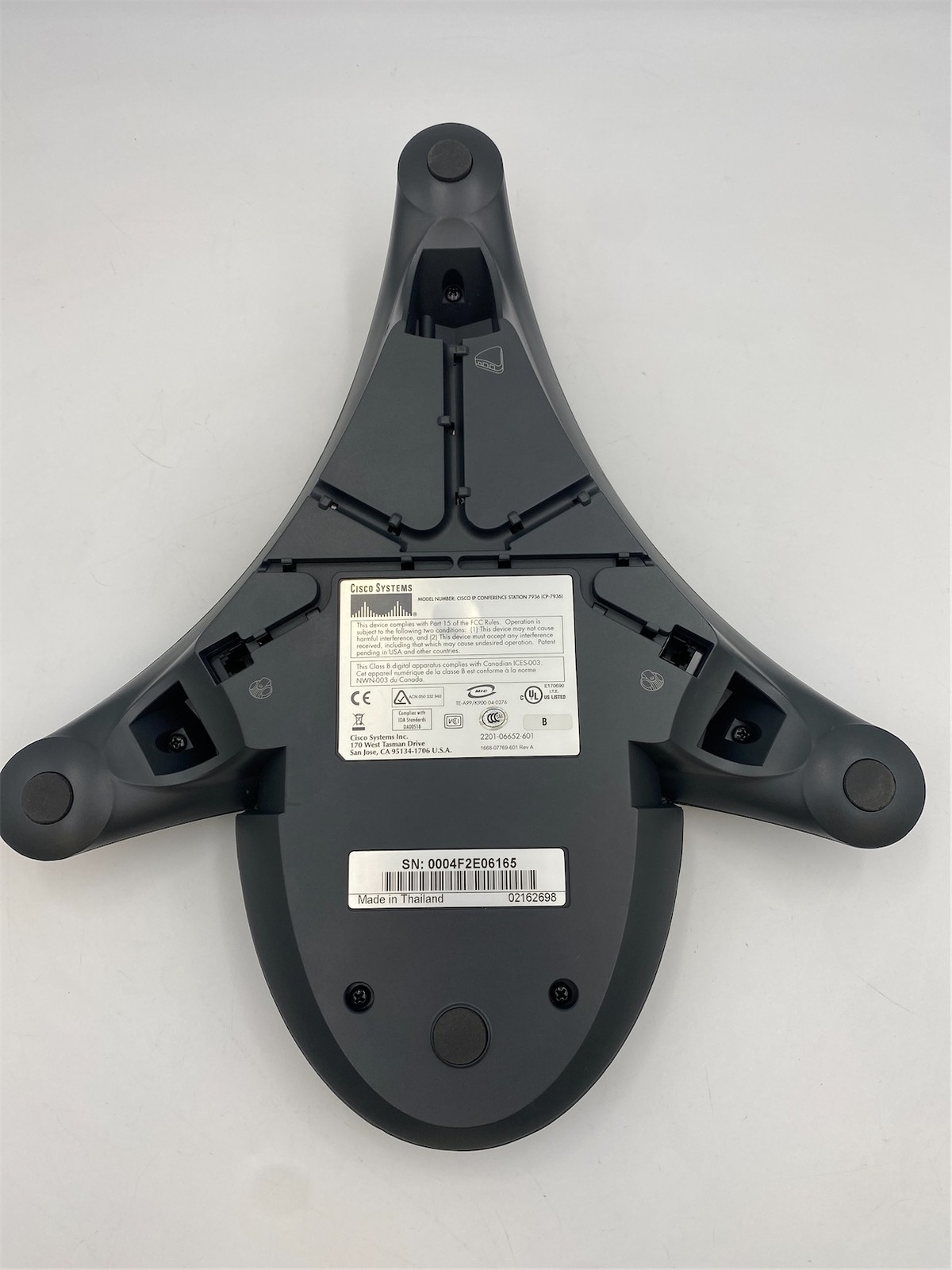 Cisco Unified IP Conference Station 7936 "no power cable" CP-7936 - Image 6