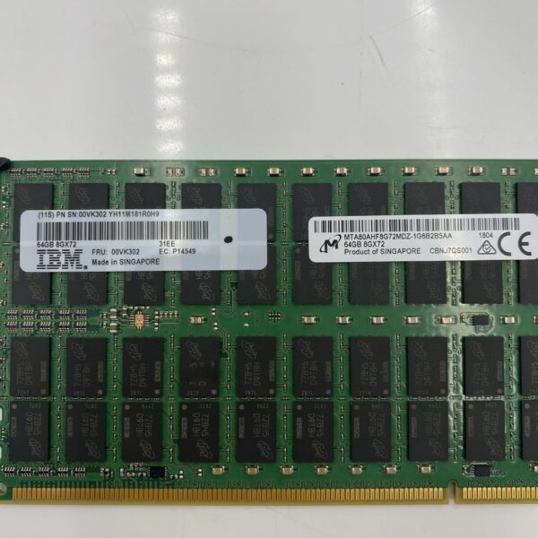 IBM 64GB DDR4 Memory 00VK301 00VK302 - Image 5