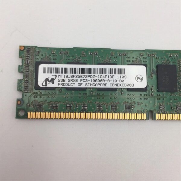 IBM 2GB (1x2GB) 2RX8 PC3-10600R DDR3-1333MHZ RDIMM 47J0154 49Y1443 - Imagen 3