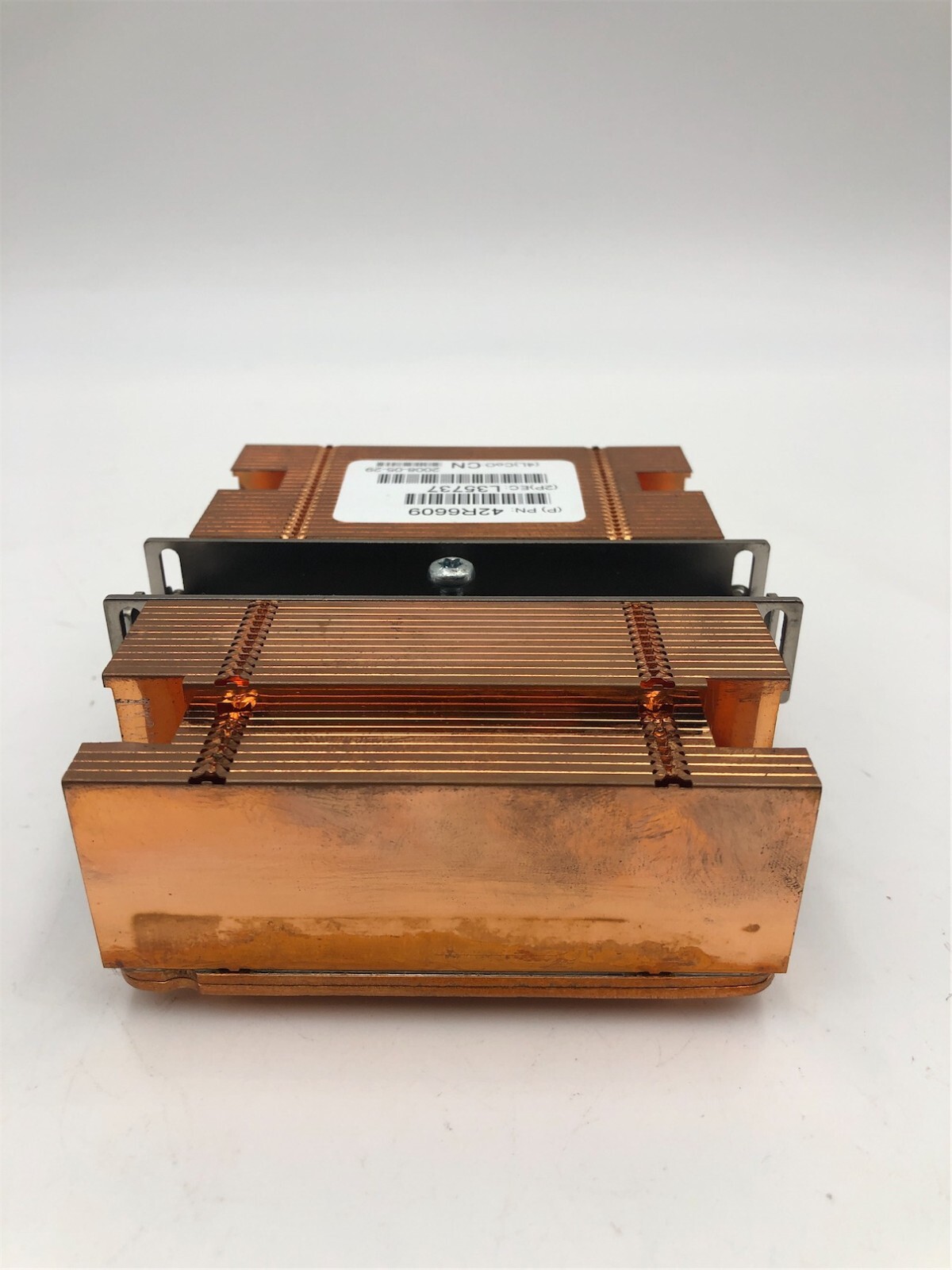 IBM Power7 L35737 4-Core Copper Heatsink Only 42R6609 - Image 4