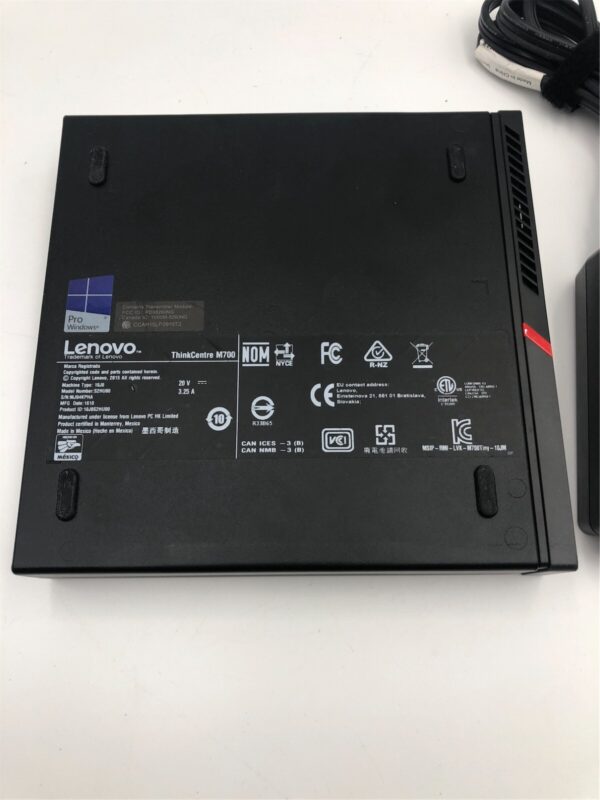 Lenovo Thinkcentre M700 Tiny I5-6500T 8GB Ram 500GB HDD - Imagen 4
