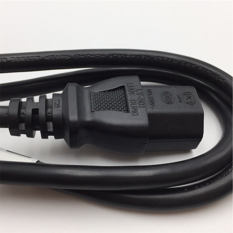 EMC Universal Jumper Cord 36"IEC-60320-C14 Plug 038-004-004 - Image 2