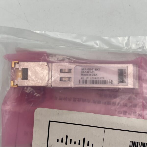 Cisco 1000BASE-T NEBS 3 ESD 30-1421-01 SFP-GE-T - Image 5