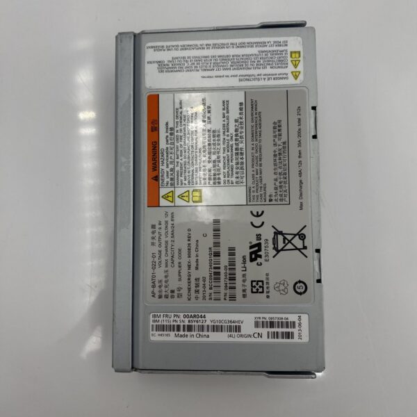 IBM V7000 Battery Backup 00AR044 00AR301 00AR300 Date Code: 2013-06-04 - Image 2