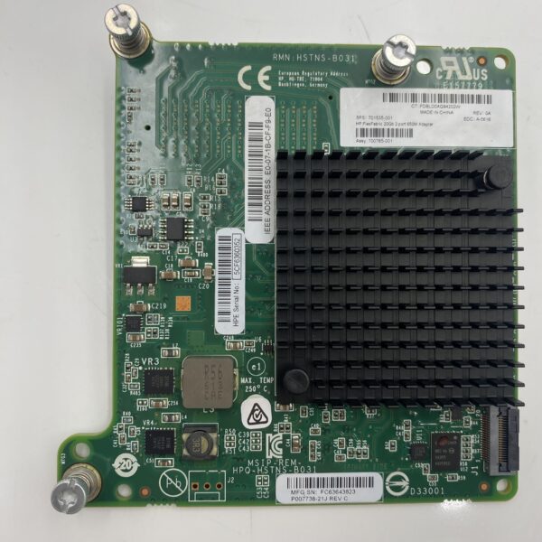 HP FLEXFABRIC 20GB 2P 650M ADAPTER 700765-001 701535-001