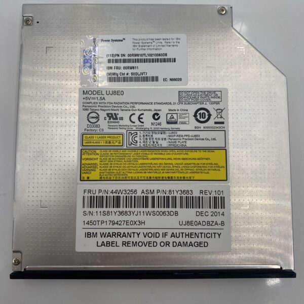 IBM SATA/USB Slimline DVD-RAM Drive EU13 44W3256 00RW610 00RW611 - Image 3